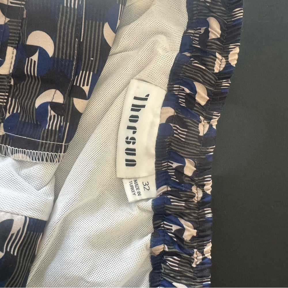 thorsun Men's Blue Swim Board Shorts